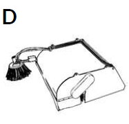 Bočná metla ĽAVÁ 2600 FG